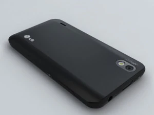 lg p970 optimus black 3D Model