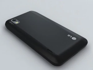 lg p970 optimus black 3D Model