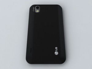 lg p970 optimus black 3D Модель