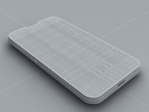 lg p970 optimus black 3D Модель