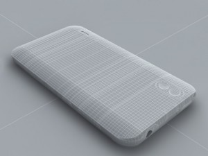 lg p970 optimus black 3D Модель