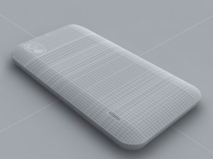 lg p970 optimus black 3D Модель