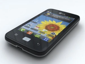 lg optimus hub 3D Model