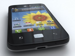 lg optimus hub 3D-Modell