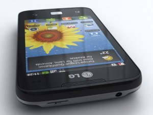 lg optimus hub 3D-Modell