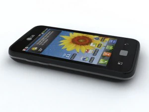 lg optimus hub 3D Model