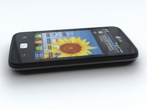 lg optimus hub 3D-Modell