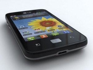 lg optimus hub 3D-Modell