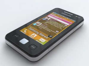 samsung star ii duos c6712 3D Модель