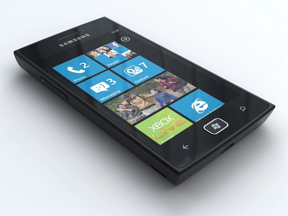 samsung omnia w i8350 3D Model .c4d .max .obj .3ds .fbx .stl .blend 