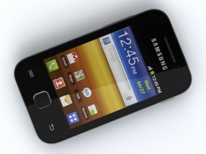samsung galaxy y s5360 Model 3D