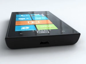 samsung focus flash i677 3D Model