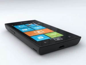 samsung focus flash i677 3D Model