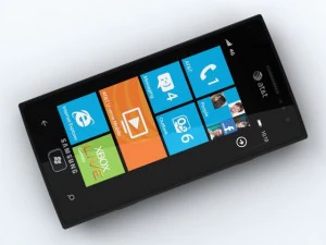 samsung focus flash i677 3D Model