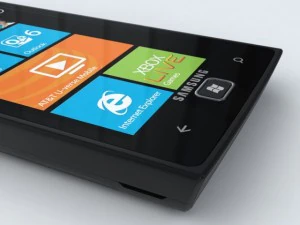 samsung focus flash i677 3D Model