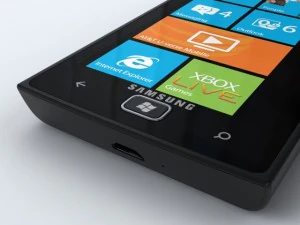 samsung focus flash i677 3D Model