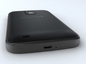 samsung galaxy s ii tmobile 3D Модель