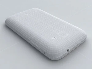 samsung galaxy y pro b5510 3D Model