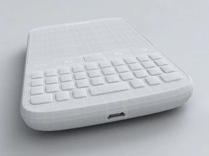 samsung galaxy y pro b5510 3D Model