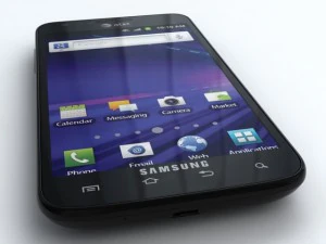 samsung galaxy s ii skyrocket i727 3D Model