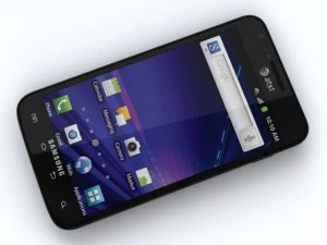 samsung galaxy s ii skyrocket i727 3D Model