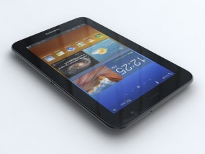 samsung p6200 galaxy tab 70 plus 3Dモデル