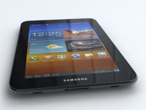 samsung p6200 galaxy tab 70 plus 3Dモデル
