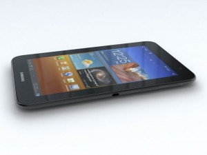 samsung p6200 galaxy tab 70 plus 3Dモデル