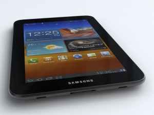 samsung p6200 galaxy tab 70 plus 3Dモデル