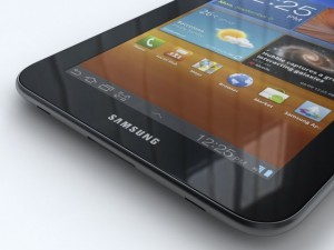 samsung p6200 galaxy tab 70 plus 3Dモデル