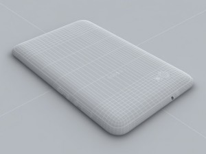 samsung p6200 galaxy tab 70 plus 3Dモデル
