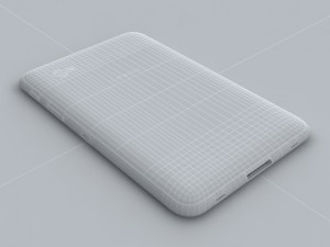samsung p6200 galaxy tab 70 plus 3Dモデル