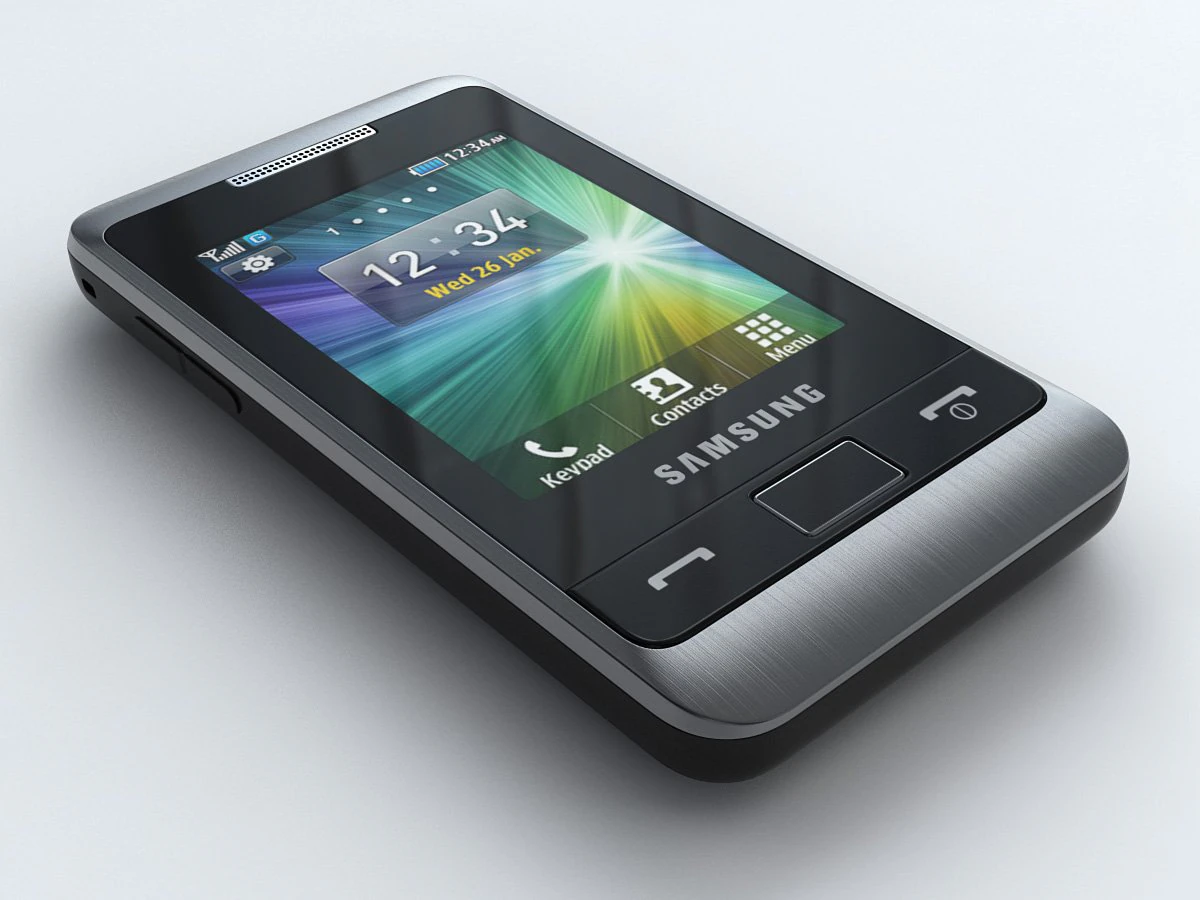 samsung c3330 champ 2 3D Model .c4d .max .obj .3ds .fbx .stl .blend