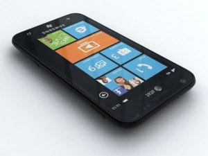 samsung focus s i937 3D Model