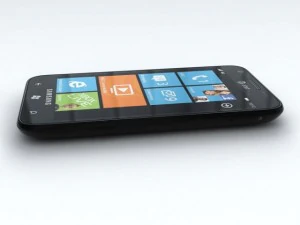 samsung focus s i937 3D Model