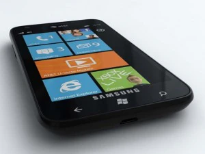 samsung focus s i937 3D Model