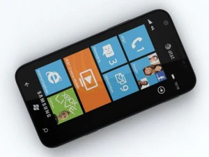 samsung focus s i937 3D Model