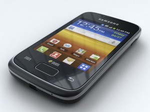 samsung galaxy y duos s6102 3D Model