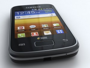 samsung galaxy y duos s6102 3D Model
