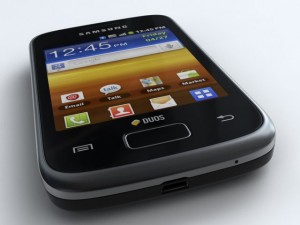 samsung galaxy y duos s6102 3D Model
