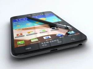 samsung galaxy note i717 3D Model