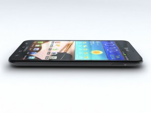 samsung galaxy note i717 Modèle 3D