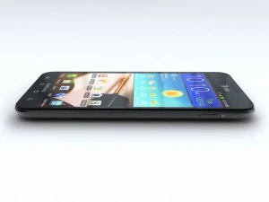 samsung galaxy note i717 3D Model