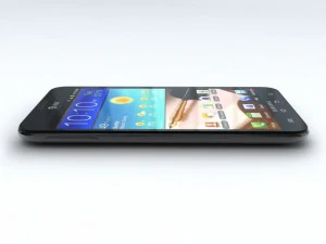 samsung galaxy note i717 3D Model