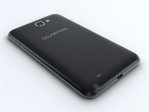 samsung galaxy note i717 Modèle 3D