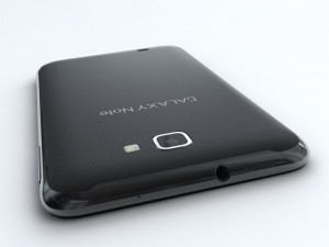 samsung galaxy note i717 Modèle 3D