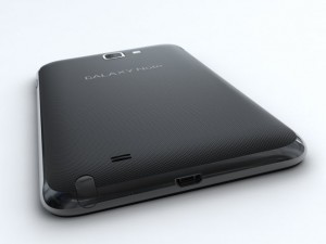 samsung galaxy note i717 Modèle 3D