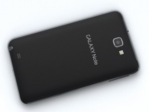 samsung galaxy note i717 Modèle 3D