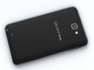 samsung galaxy note i717 3D Model