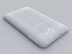 samsung galaxy note i717 3D Model